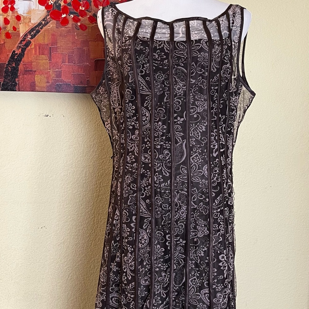 Beautiful Sheer Elegance Chocolate Dress❣️ - Picture 5 of 5